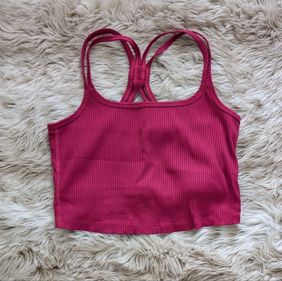 Carbon38 ribbed cami bra - Picture 3 of 7